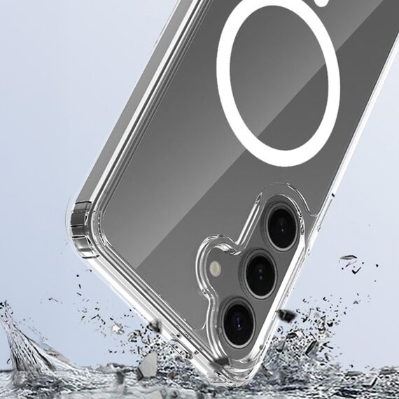 3mk Armor MagCase for Samsung Galaxy S24 FE - transparent