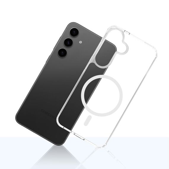 3mk Armor MagCase for Samsung Galaxy S24 FE - transparent