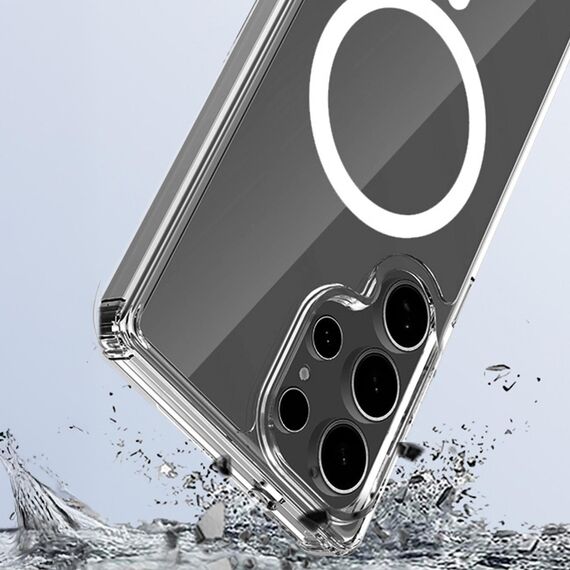 3mk Armor MagCase for Samsung Galaxy S25 Ultra - Transparent