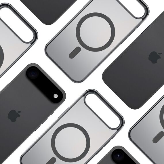 3mk Frosty MagCase for iPhone 17 Air - Black