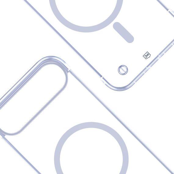 3mk Just20g MagCase for iPhone 17 Air - Transparent