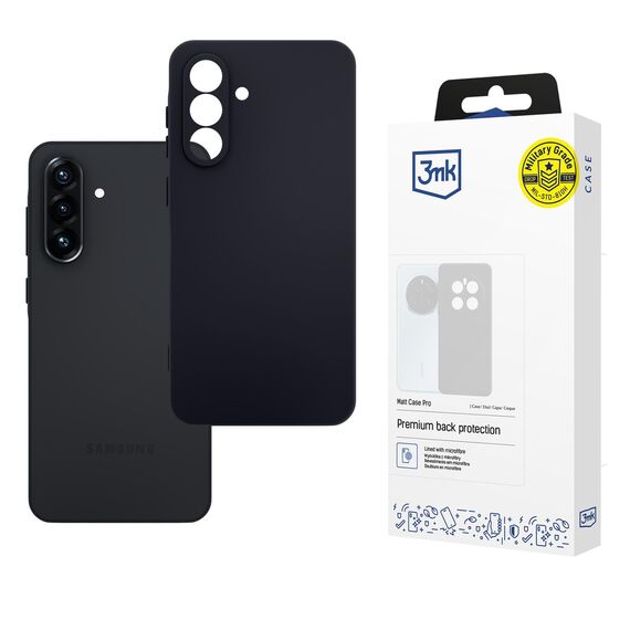 3mk Matt Case Pro for Samsung Galaxy A36 - matte black - Uncategorized Cases (2) - Cases - Techbox