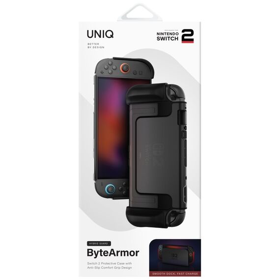 Uniq Hybrid Bytearmor case for Nintendo Switch 2 - black | Techbox