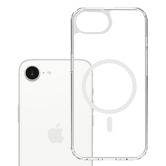 3mk Armor MagCase for iPhone 16E - transparent