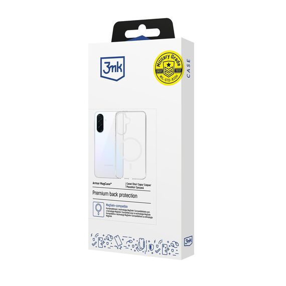 3mk Armor MagCase for Samsung Galaxy A36 - transparent