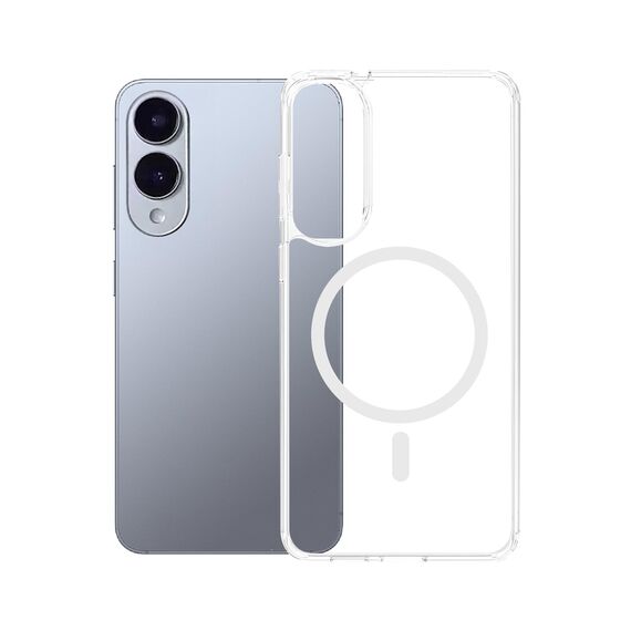 3mk Armor MagCase for Samsung Galaxy S25 Edge - Transparent
