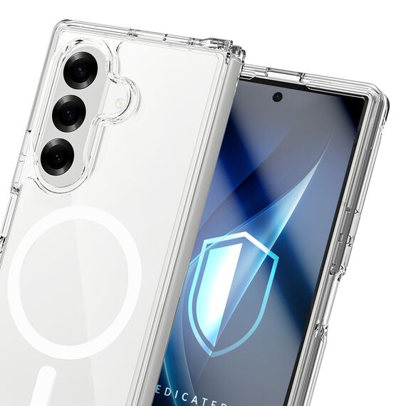 3mk Armor MagCase for Samsung Galaxy Z Fold 7 - Transparent