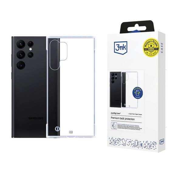 3mk Just20g Clear Case for Samsung Galaxy S23 Ultra - transparent | Techbox