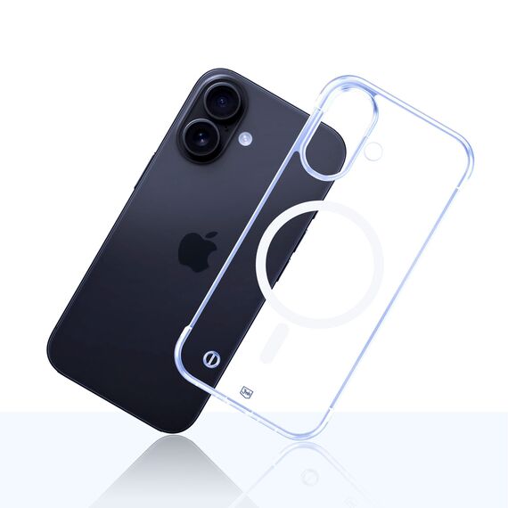 3mk Just20g MagCase for iPhone 16 Plus - transparent