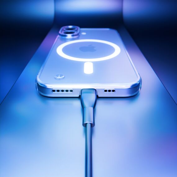3mk Just20g MagCase for iPhone 16 - transparent