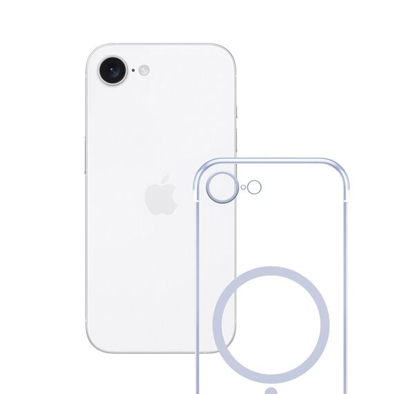 3mk Just20g MagCase for iPhone 16E - transparent