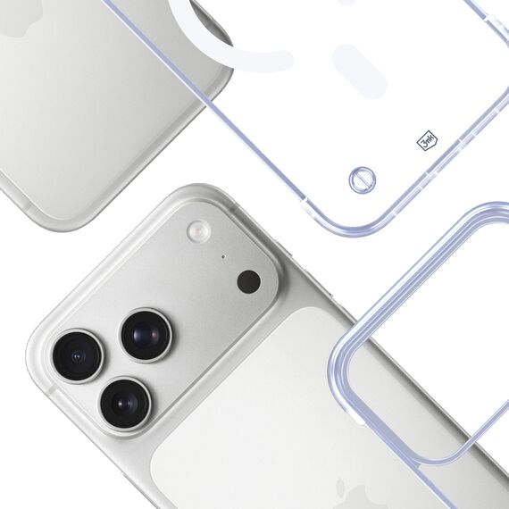 3mk Just20g MagCase for iPhone 17 Pro - transparent