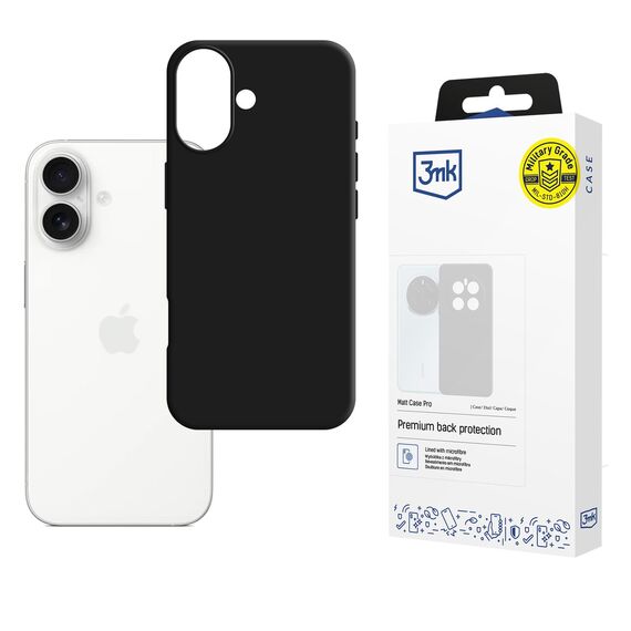 3mk Matt Case Pro for Apple iPhone 17 - matte black - Apple Cases - Cases - Techbox