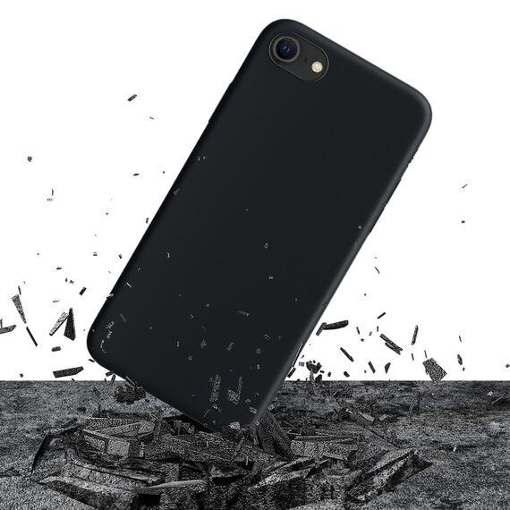 3mk Matt Case Pro for iPhone SE 2020 - Black