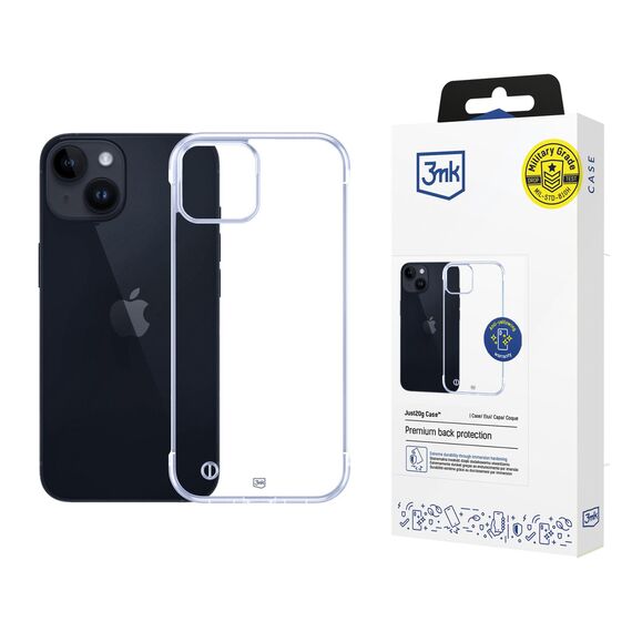 3mk Just20g Clear Case for Apple iPhone 14 - transparent - Uncategorized Cases (2) - Cases - Techbox