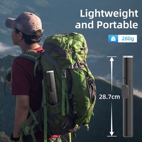 Selfie Stick Tech-Protect L09S with Tripod - Black
