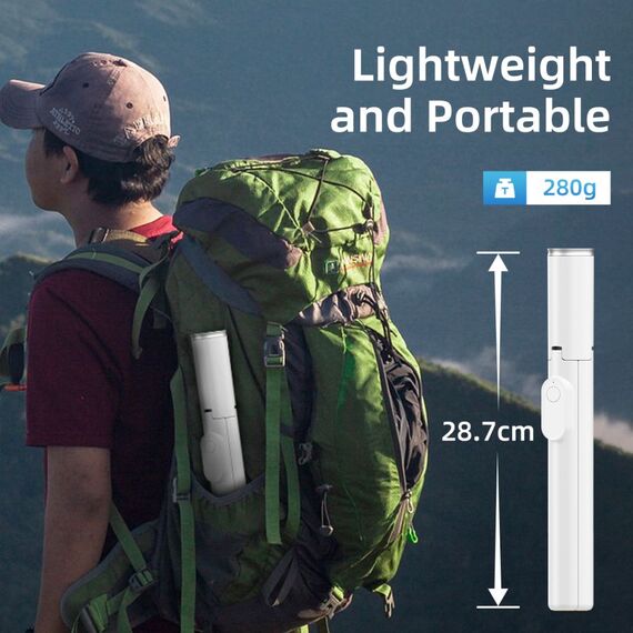 Selfie Stick Tech-Protect L09S with Tripod - White