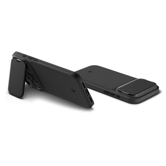 Spigen Optik Armor MagSafe case for iPhone 17 Pro - black | Techbox