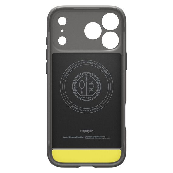 Spigen Rugged Armor Mag MagSafe Case for iPhone 17 Pro - Gray | Techbox