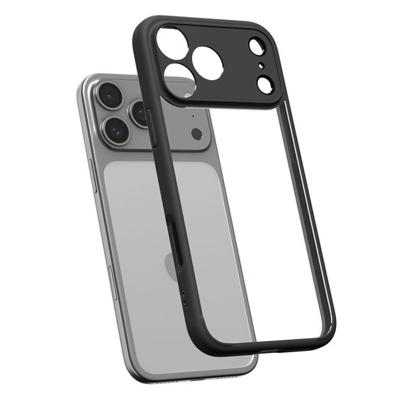 Spigen Ultra Hybrid Case for iPhone 17 Pro - Matte Black - Apple Cases - Cases - Techbox