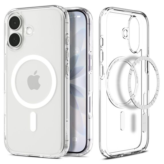 Spigen Ultra Hybrid MagSafe Case for iPhone 17 - Clear and White | Techbox