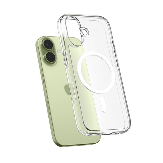 Spigen Ultra Hybrid MagSafe Case for iPhone 17 - Clear and White | Techbox