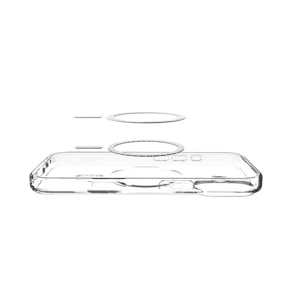 Spigen Ultra Hybrid MagSafe Case for iPhone 17 - Clear and White | Techbox