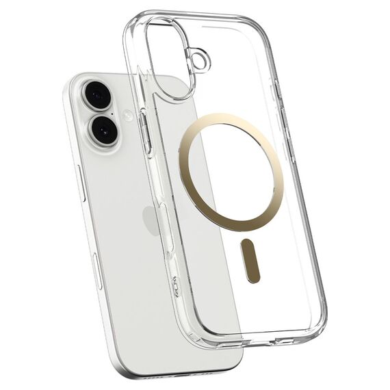 Spigen Ultra Hybrid MagSafe Case for iPhone 17 - Transparent Gold | Techbox