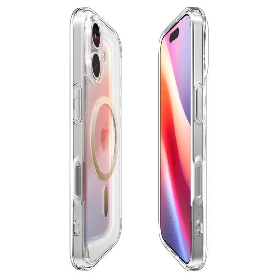 Spigen Ultra Hybrid MagSafe Case for iPhone 17 - Transparent Gold | Techbox