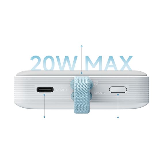 Cuktech CP132ML 10000 mAh Magnetic Power Bank - White | Techbox