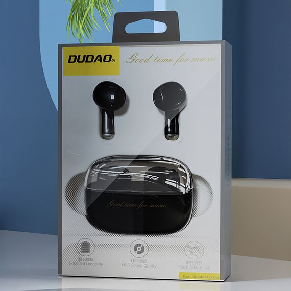 Dudao U8 TWS Wireless In-Ear Headphones - Black - Headsets - Speakers & Headphones - Techbox