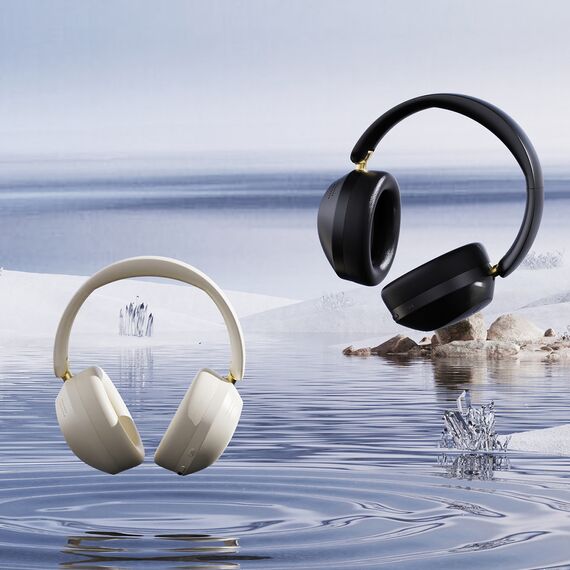 Dudao X22 Max Wireless On-Ear Bluetooth Headphones with ANC - Beige - Headsets - Speakers & Headphones - Techbox