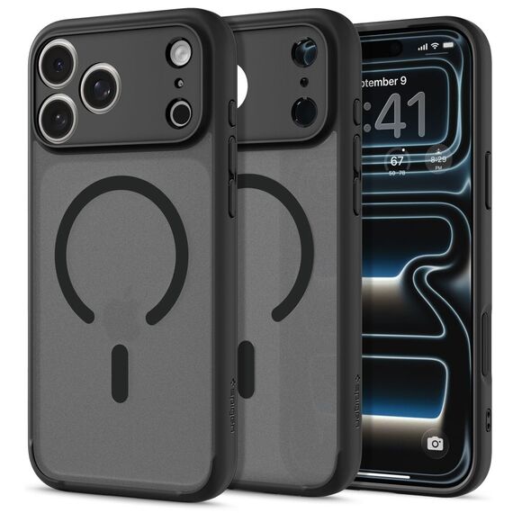 Spigen Ultra Hybrid MagSafe Case for iPhone 17 Pro - Black - Apple Cases - Cases - Techbox