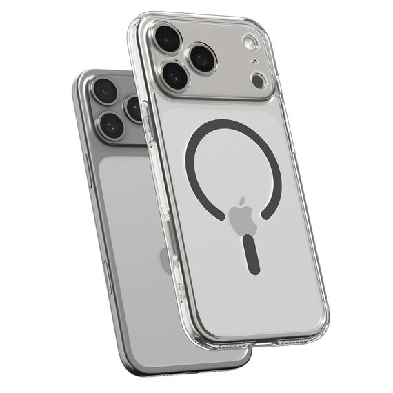 Spigen Ultra Hybrid MagSafe Case for iPhone 17 Pro - Clear Gray | Techbox