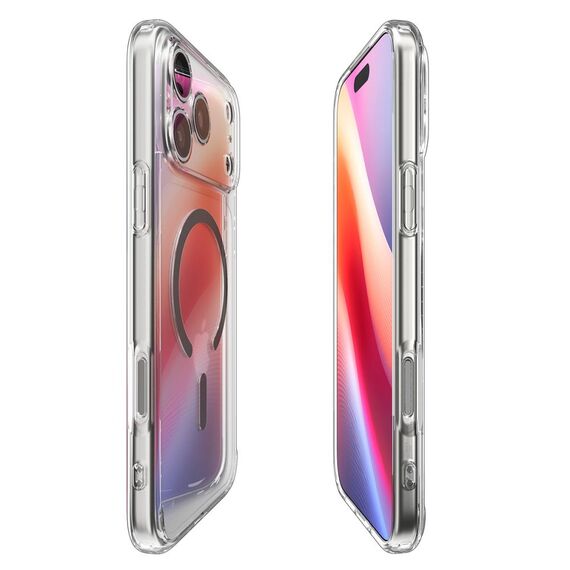 Spigen Ultra Hybrid MagSafe Case for iPhone 17 Pro - Clear Gray | Techbox