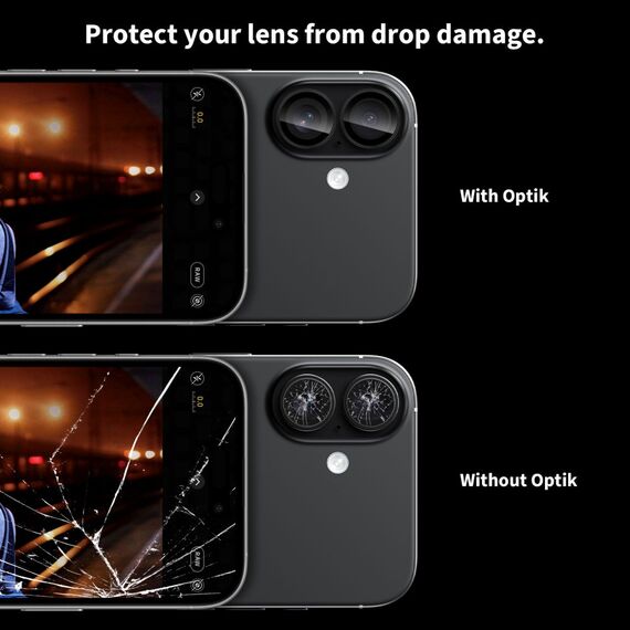 Tech-Protect Camring Fit+ Camera Cover for iPhone 17 - Black | Techbox