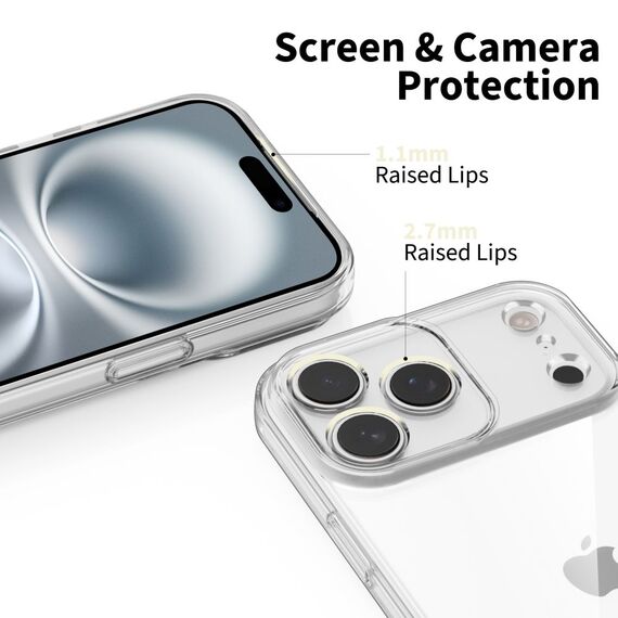 Tech-Protect FlexAir Case for iPhone 17 Pro - Clear | Techbox