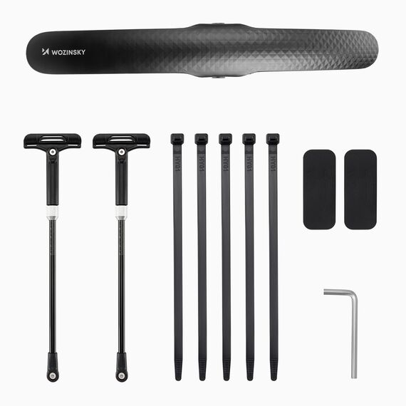 Wozinsky WBR-01 universal adjustable bicycle fender - black - Bicycle - Sports & Fitness - Techbox