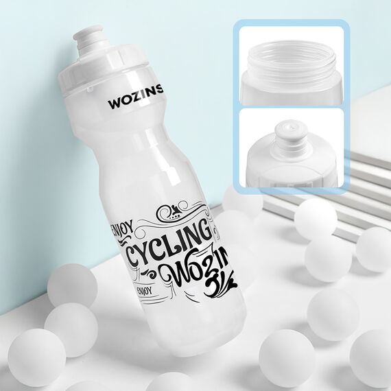 Wozinsky WBR-01T 750ml Bicycle Bottle - Transparent - Smartphone Holders - Smartphones - Techbox