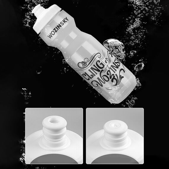 Wozinsky WBR-01T 750ml Bicycle Bottle - Transparent - Smartphone Holders - Smartphones - Techbox