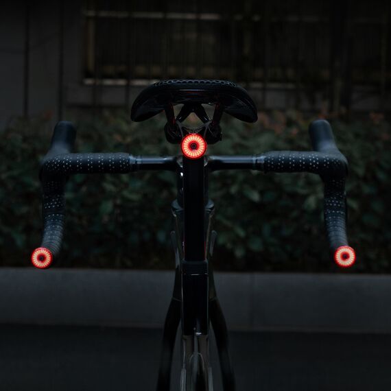 Wozinsky WIS-02 Waterproof Smart Tail Light 1pc - Black