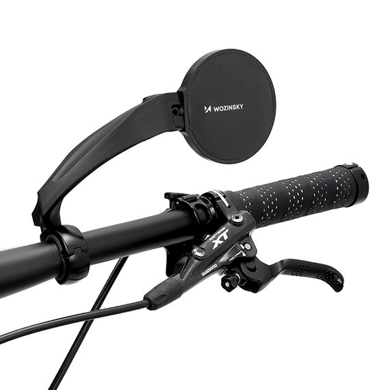 Wozinsky WLR-01I Rearview Left Bicycle Mirror - Black - Bicycle - Sports & Fitness - Techbox
