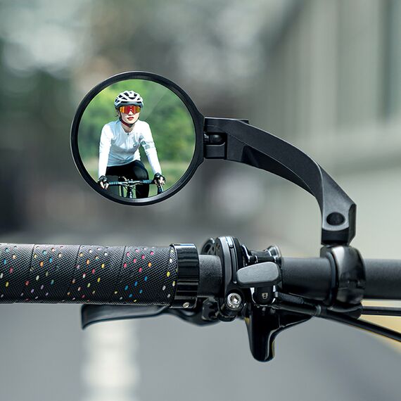 Wozinsky WLR-01I Rearview Left Bicycle Mirror - Black - Bicycle - Sports & Fitness - Techbox