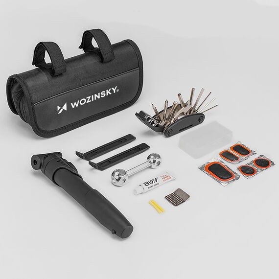 Wozinsky WMZ-01N 16-in-1 Bicycle Multitool Tool Set - Black - Bicycle - Sports & Fitness - Techbox