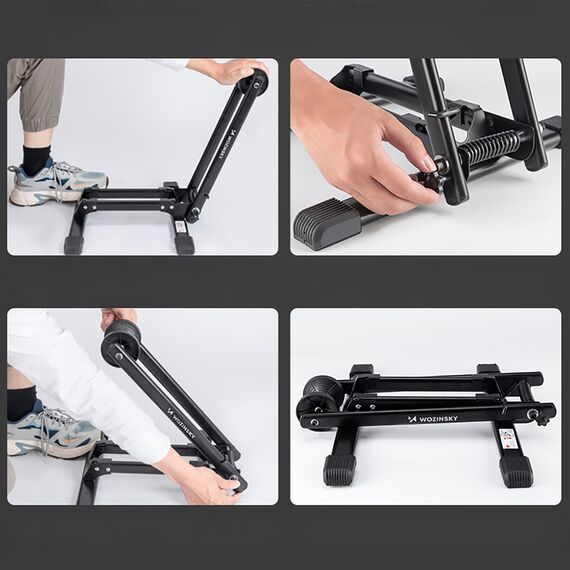 Wozinsky WSR-01 Folding Service Bike Stand - Black - Bicycle - Sports & Fitness - Techbox