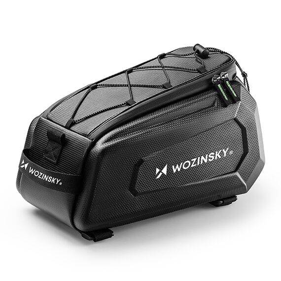 Wozinsky WSR-01B Bicycle Pannier for Trunk 9l - Black - Bicycle - Sports & Fitness - Techbox