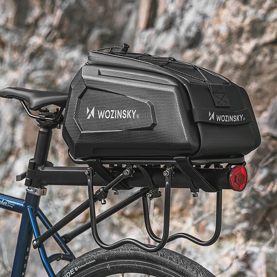 Wozinsky WSR-01B Bicycle Pannier for Trunk 9l - Black - Bicycle - Sports & Fitness - Techbox