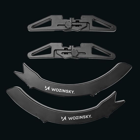 Wozinsky WSR-02 bicycle stand, stable, for bicycle wheels - black | Techbox
