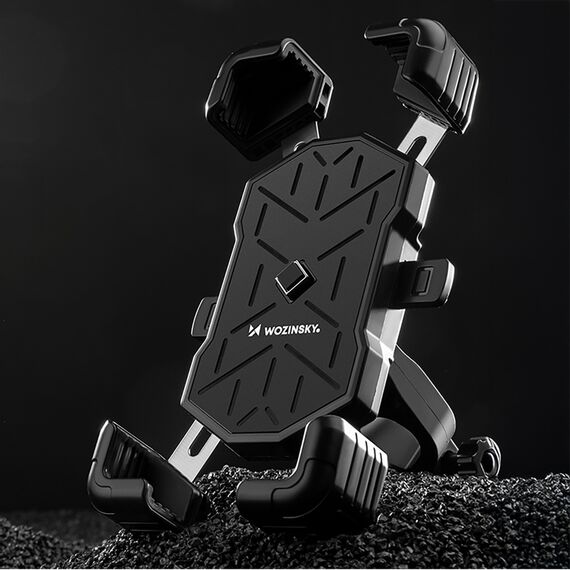 Wozinsky WUD-01B Handlebar Phone Holder for Bike - Black - Bicycle - Sports & Fitness - Techbox