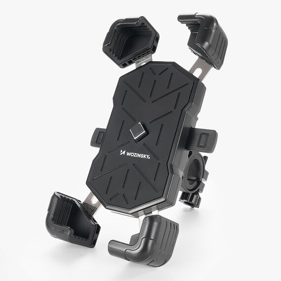Wozinsky WUD-01B Handlebar Phone Holder for Bike - Black - Bicycle - Sports & Fitness - Techbox